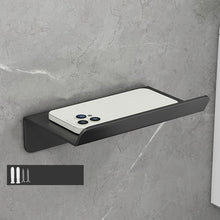 Load image into Gallery viewer, Bathroom Roll Paper Holder No-Punch Cell Phone Storage Shelf, Phone Rack (White), Paper Rack (White）, Phone Rack (Black), Paper Rack (Black), Phone Rack (Gray), Paper Rack (Gray)