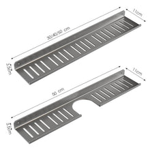Load image into Gallery viewer, Faucet Rack Home Bathroom Vanity Shelf No Hole Storage Shelf, 30cm (White), 40cm (White), 50cm (White), 30cm (Black), 40cm (Black), 50cm (Black), 30cm (Gray), 40cm (Gray), 50cm (Gray), 50cm U-shaped (White), 50cm U-shaped (Black), 50cm U-shaped (Gray)