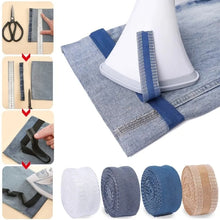 Load image into Gallery viewer, Ironing Pant Leg Stickers Jeans Clothing Skirts DIY Sewing Pant Leg Stickers, 1m, 5m, 50m