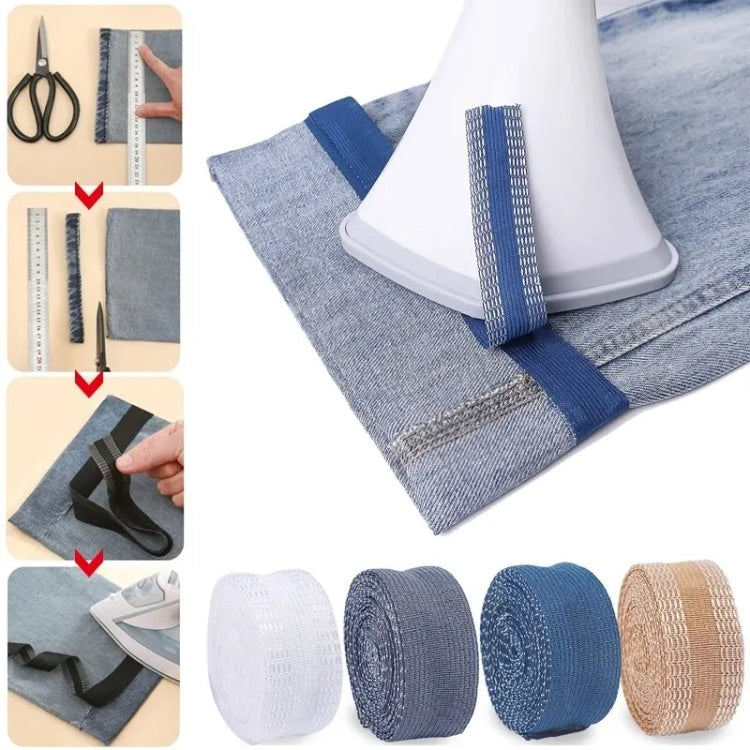 Ironing Pant Leg Stickers Jeans Clothing Skirts DIY Sewing Pant Leg Stickers, 5m, 50m