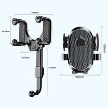 Load image into Gallery viewer, Car Rearview Mirror Mobile Phone Holder Multifunctional AR Navigation Support Bracket