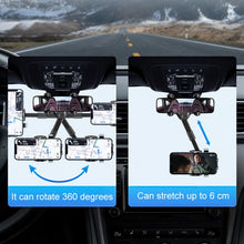 Load image into Gallery viewer, Car Rearview Mirror Mobile Phone Holder Multifunctional AR Navigation Support Bracket