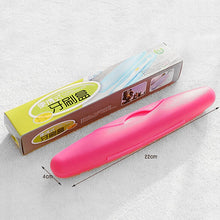 Load image into Gallery viewer, Travel Portable Wash Toothbrush Box Sealed Toothbrush Case With Lid And Lock