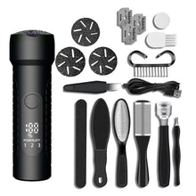 Load image into Gallery viewer, Electric Foot File Pedicure Kit Waterproof Feet Callus Remover, White, Kit 1 White, Kit 2  White, Matte Black, Kit 1 Black, Kit 2  Black