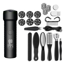 Load image into Gallery viewer, Electric Foot File Pedicure Kit Waterproof Feet Callus Remover, White, Kit 1 White, Kit 2  White, Matte Black, Kit 1 Black, Kit 2  Black