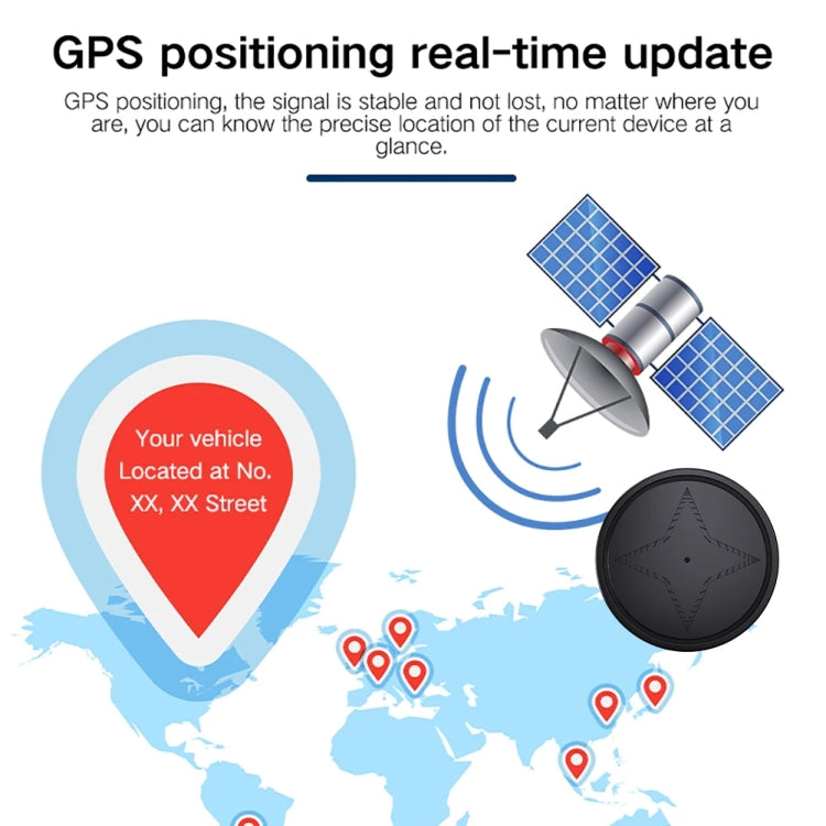 2G Wireless GPS Strong Magnetic Locator For Pets/Elderly/Children, PG12