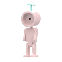 Load image into Gallery viewer, Mini Astronaut Magnetic LED Night Light Desktop Building Block Ornaments Desk Lamp, Round White, Round Pink, Round Blue, Round Green, Square White, Square Pink, Square Blue, Square Green