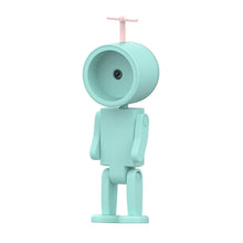 Load image into Gallery viewer, Mini Astronaut Magnetic LED Night Light Desktop Building Block Ornaments Desk Lamp, Round White, Round Pink, Round Blue, Round Green, Square White, Square Pink, Square Blue, Square Green