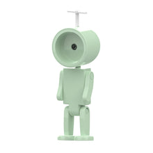 Load image into Gallery viewer, Mini Astronaut Magnetic LED Night Light Desktop Building Block Ornaments Desk Lamp, Round White, Round Pink, Round Blue, Round Green, Square White, Square Pink, Square Blue, Square Green