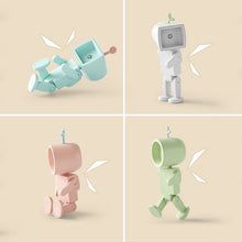 Load image into Gallery viewer, Mini Astronaut Magnetic LED Night Light Desktop Building Block Ornaments Desk Lamp, Round White, Round Pink, Round Blue, Round Green, Square White, Square Pink, Square Blue, Square Green