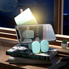 Load image into Gallery viewer, Mini Astronaut Magnetic LED Night Light Desktop Building Block Ornaments Desk Lamp, Round White, Round Pink, Round Blue, Round Green, Square White, Square Pink, Square Blue, Square Green