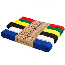 Load image into Gallery viewer, Grade Certified Taekwondo Belt Karate Waist Belt Taekwondo Uniforms Sash