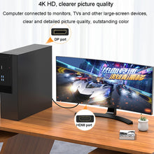 Load image into Gallery viewer, JINGHUA DP Male To HDMI Female Adapter Video Audio Connector, 1080P Universal Version, 4K Universal Version