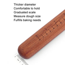 Load image into Gallery viewer, Home Wooden Rolling Pin Nonstick Red Sandalwood Rolling Stick, 25x3cm, 30x3cm, 40x3cm, 30x3.6cm, 40x3.6cm, 50x3.6cm