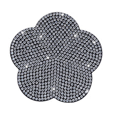 Load image into Gallery viewer, Car-mounted Diamond-filled Plum Blossom Decorated PVC Water Coaster
