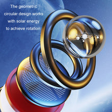 Load image into Gallery viewer, Interstellar Vast Solar Rotating Car Aromatherapy Ornaments, Black, Red, Gold, Silver