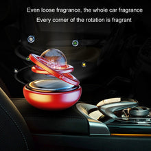 Load image into Gallery viewer, Interstellar Vast Solar Rotating Car Aromatherapy Ornaments, Black, Red, Gold, Silver