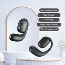 Load image into Gallery viewer, D6 OWS Ear-mounted ENC Noise Reduction Wireless Bluetooth 5.2 Earphones, Black without Accessories, White without Accessories, Black Bag with Accessories, White Bag with Accessories