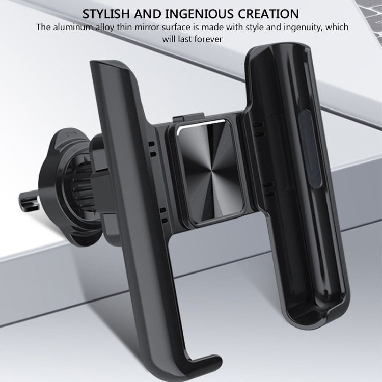 Car Air Outlet Rotatable Snap-on Base Mobile Phone Navigation Bracket