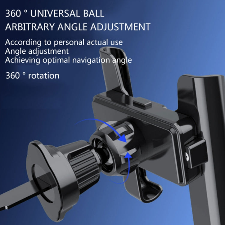 Car Air Outlet Rotatable Snap-on Base Mobile Phone Navigation Bracket