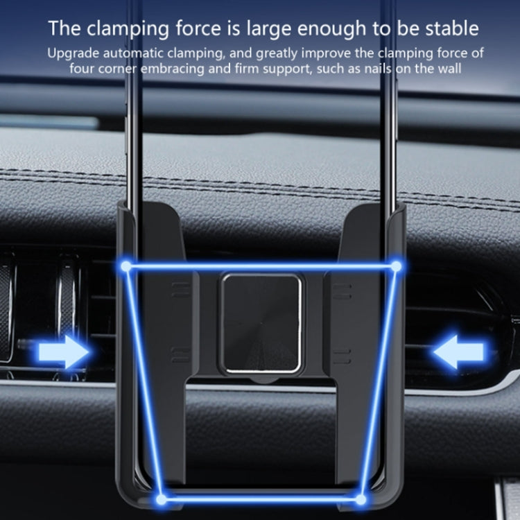 Car Air Outlet Rotatable Snap-on Base Mobile Phone Navigation Bracket