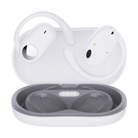 JS911 OWS Ear-mounted Dual-mic Call Noise Reduction LED Digital Display Bluetooth Earphones