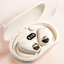 Load image into Gallery viewer, JS911 OWS Ear-mounted Dual-mic Call Noise Reduction LED Digital Display Bluetooth Earphones