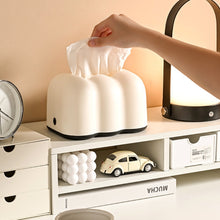 Load image into Gallery viewer, Cloud Tissue Box Tabletop Cream Style Wall Hanging Plastic Napkins Holder