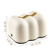 Load image into Gallery viewer, Cloud Tissue Box Tabletop Cream Style Wall Hanging Plastic Napkins Holder