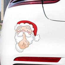 Load image into Gallery viewer, Santa Claus Elk Car Window Decorative Stickers Car Side Window Bumper Decal, A Model 13 x 9cm, A Model 20 x 14cm, B Model 13 x 11cm, B Model 20 x 17cm, C Model 13 x 10cm, C Model 20 x 16cm