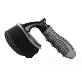 Durable Car Tire Waxing Curved Sponge Brush, Waxing Brush