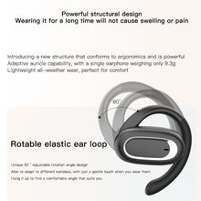 Load image into Gallery viewer, T35 OWS Adjustable Ear-Hook Call Noise Reduction Wireless Bluetooth 5.3 Earphones, Black, White, Blue