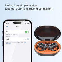 Load image into Gallery viewer, T35 OWS Adjustable Ear-Hook Call Noise Reduction Wireless Bluetooth 5.3 Earphones, Black, White, Blue