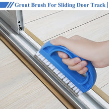 Load image into Gallery viewer, Car Interior D-shaped Seat Seam Cleaning Brush, Blue