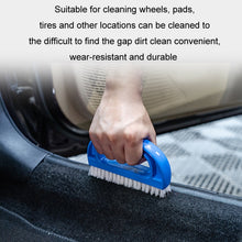 Load image into Gallery viewer, Car Interior D-shaped Seat Seam Cleaning Brush, Blue