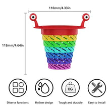 Load image into Gallery viewer, Retractable Rainbow Monster Universal Floor Drain Kitchen Sink Strainer