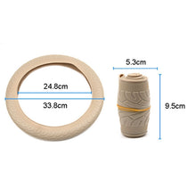 Load image into Gallery viewer, Car Silicone Protective Cover Wear Resistant Non-Slip Tire Pattern Driving Grip Sleeve, For 36cm-40cm Diameter Steering Wheel