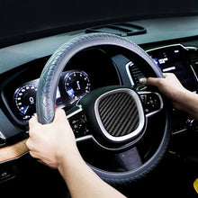 Load image into Gallery viewer, Car Silicone Protective Cover Wear Resistant Non-Slip Tire Pattern Driving Grip Sleeve, For 36cm-40cm Diameter Steering Wheel