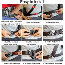 Load image into Gallery viewer, Car Seat Belt Adjuster Child Anti Strangler Neck Seat Fixed Limiter