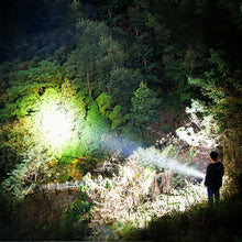 Load image into Gallery viewer, Strong Light Flashlight USB Rechargeable LED Super Bright Long-range Outdoor Lighting