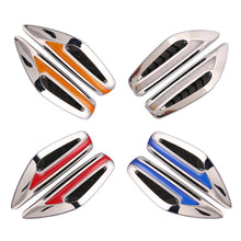 Load image into Gallery viewer, 2pcs Car Fender Blade Dynamic Side Marker Lights 12V LED High Bright Daytime Running Lights, Red, White, Blue