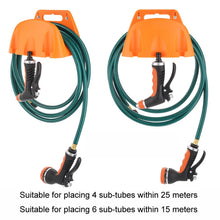 Load image into Gallery viewer, Wall Mounted Plastic Water Pipe Holder Garden Irrigation Accessories