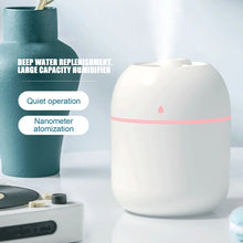 Load image into Gallery viewer, USB Plug-in Car Household Air Purification Water Drop Humidifier Large Capacity Sprayer