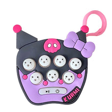 Load image into Gallery viewer, Cartoon Pattern Mini Palm Gaming Machine Play Mouse Electronic Lighting Decompressing Toy Keychain