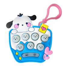 Load image into Gallery viewer, Cartoon Pattern Mini Palm Gaming Machine Play Mouse Electronic Lighting Decompressing Toy Keychain