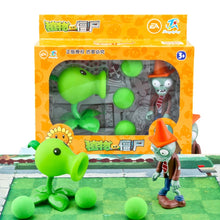 Load image into Gallery viewer, 5pcs /Pack Genuine Plant VS Zombie Toy Set Children Cartoon Anime Doll