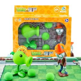 5pcs /Pack Genuine Plant VS Zombie Toy Set Children Cartoon Anime Doll