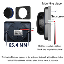 Load image into Gallery viewer, Car Ship Modified Waterproof USB Socket Charger, UCC-350 QC+PD Fast Charge 30W, UCC-350 AC3.1A Total 3.1A 15.5W