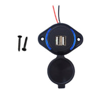 Load image into Gallery viewer, Dual USB 12V/24V Waterproof Modified Car Charger, UCC-310-2U 3.1A