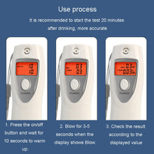 Load image into Gallery viewer, Portable Alcohol Tester Blowing Alcohol Detector European And American Conventional